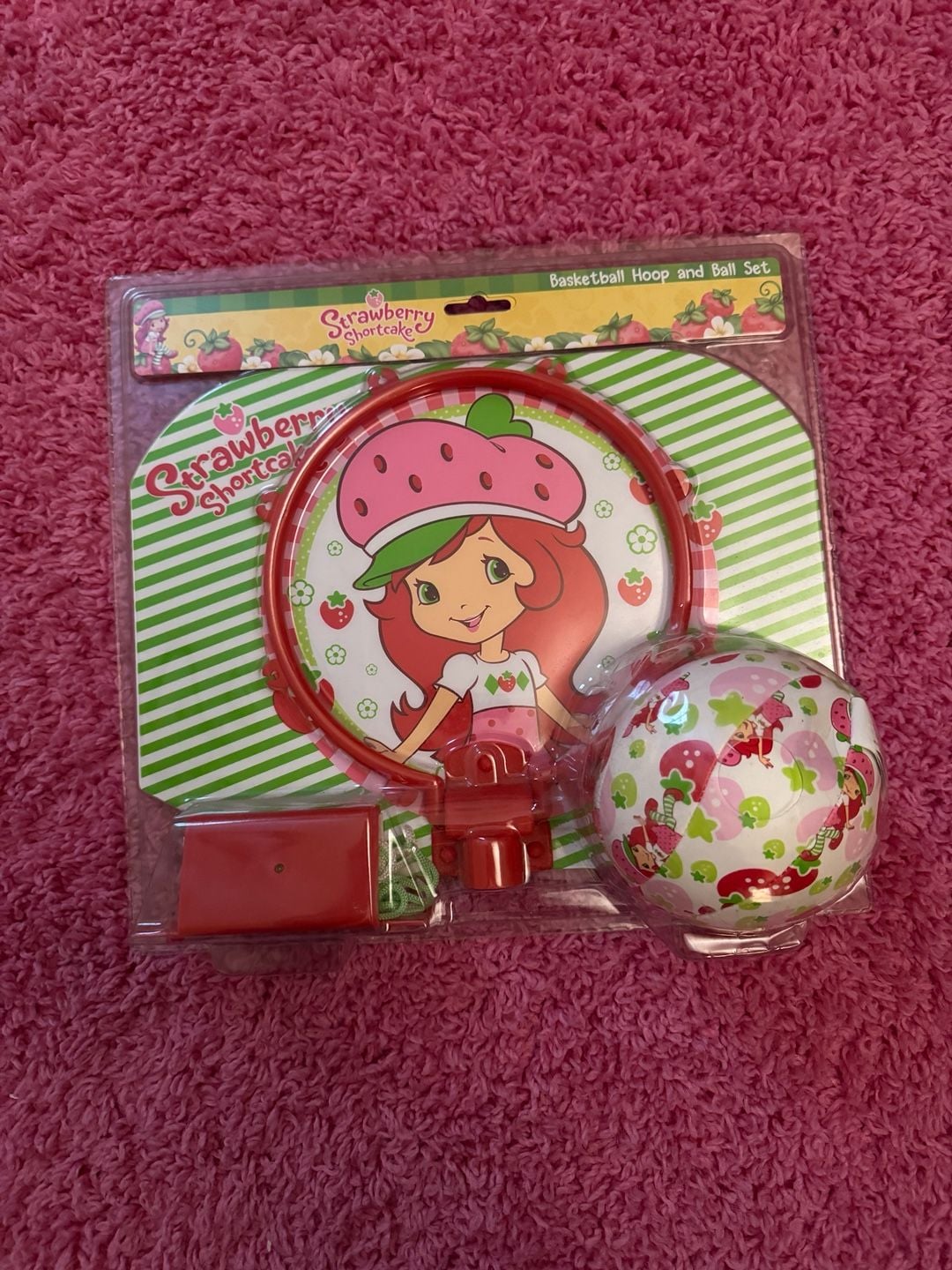 Strawberry Shortcake Basketball Hoop and Ball Set 1