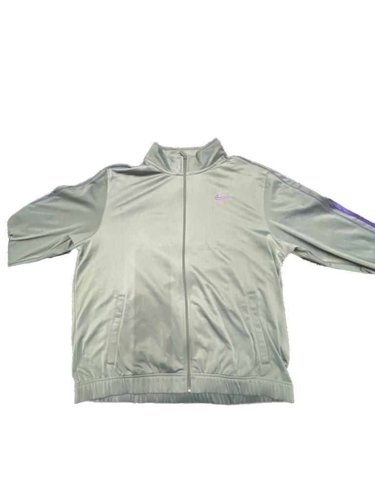 Nike Men's Size Large Gray and Purple Tracksuit Set 1