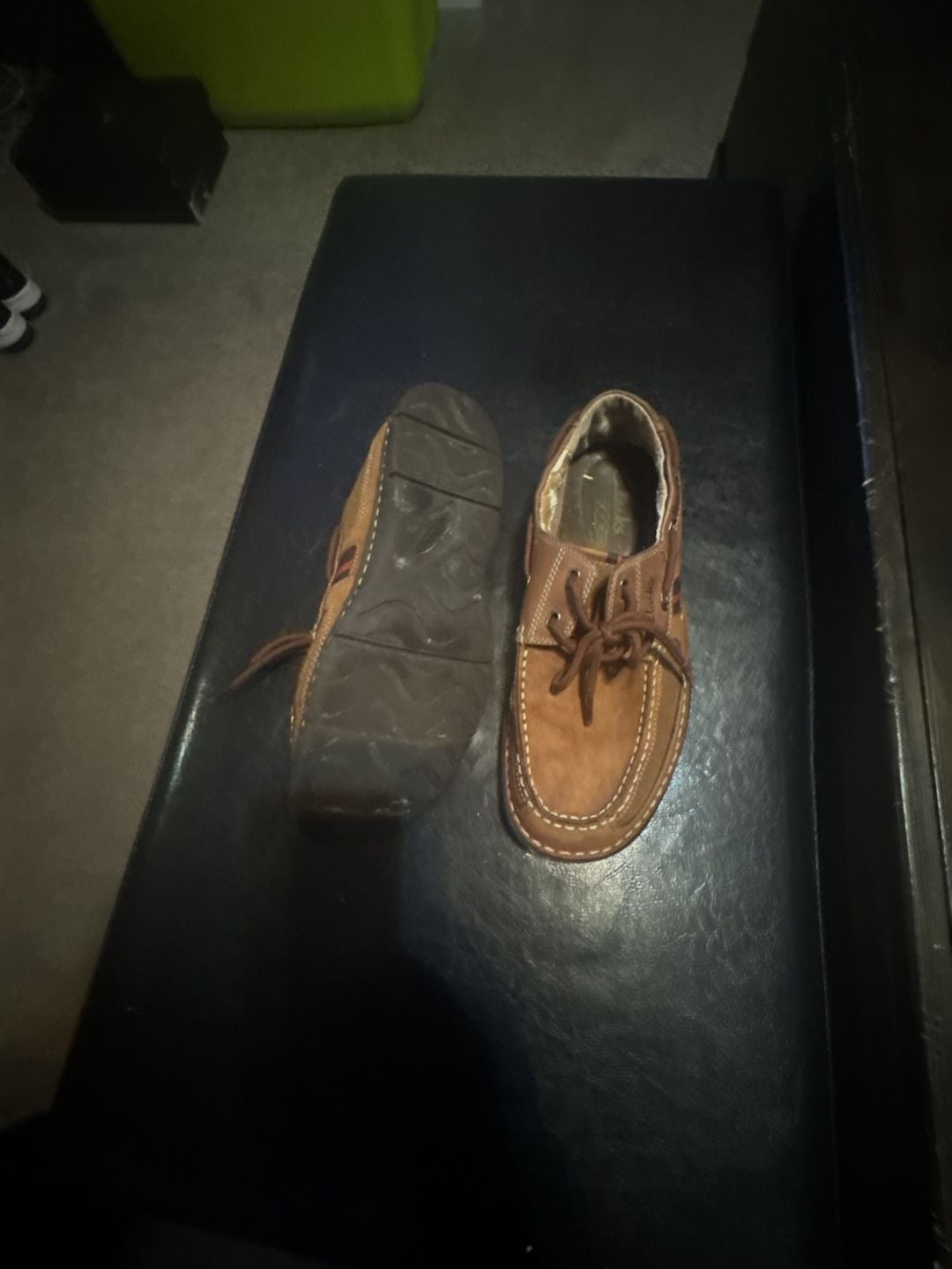 Clarks Brown Leather Boat Shoes 3
