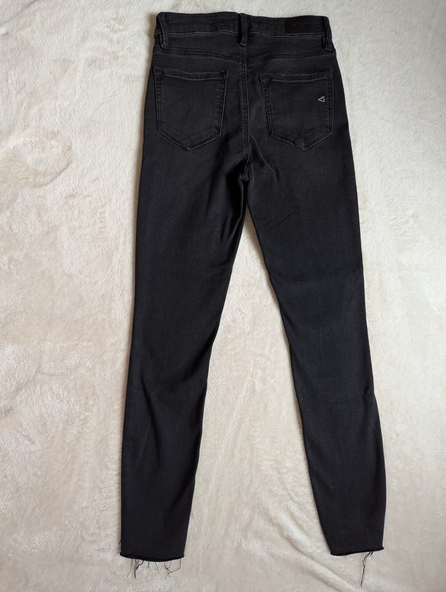 Hidden Jeans Size 26 Black Distressed Skinny Jeans 4