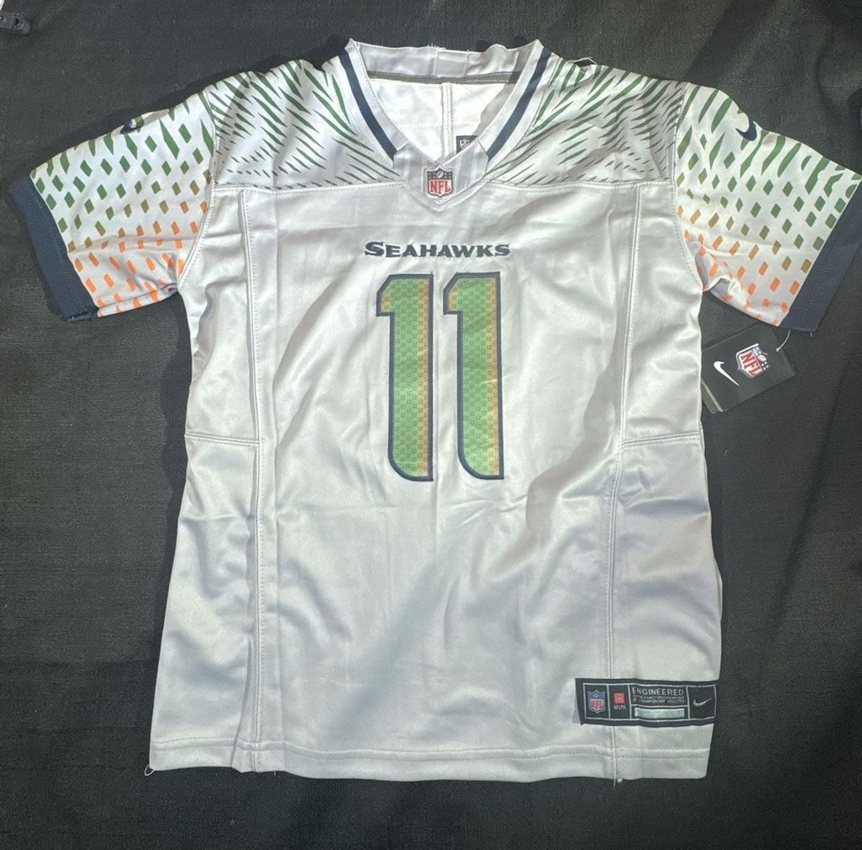Nike Jaxon Smith-Njigba Rivalries Game Jersey Seattle Seahawks youth XL 2
