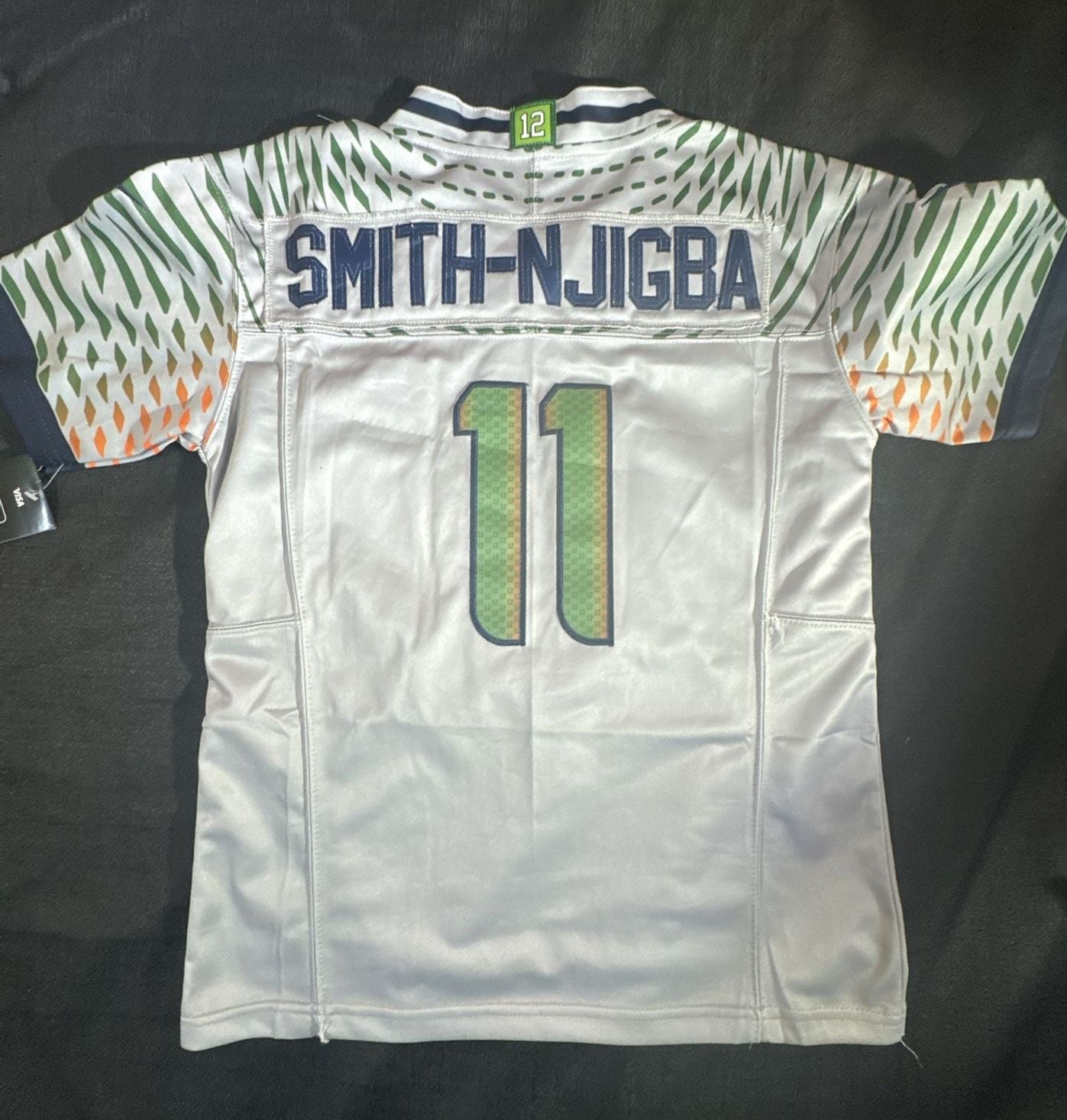 Nike Jaxon Smith-Njigba Rivalries Game Jersey Seattle Seahawks youth XL 13