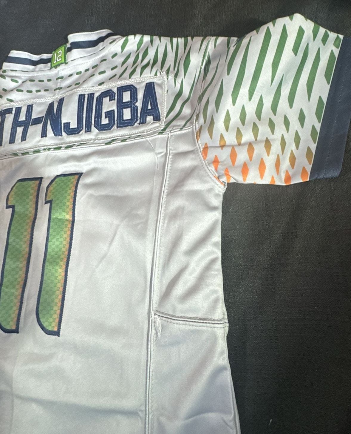 Nike Jaxon Smith-Njigba Rivalries Game Jersey Seattle Seahawks youth XL 17