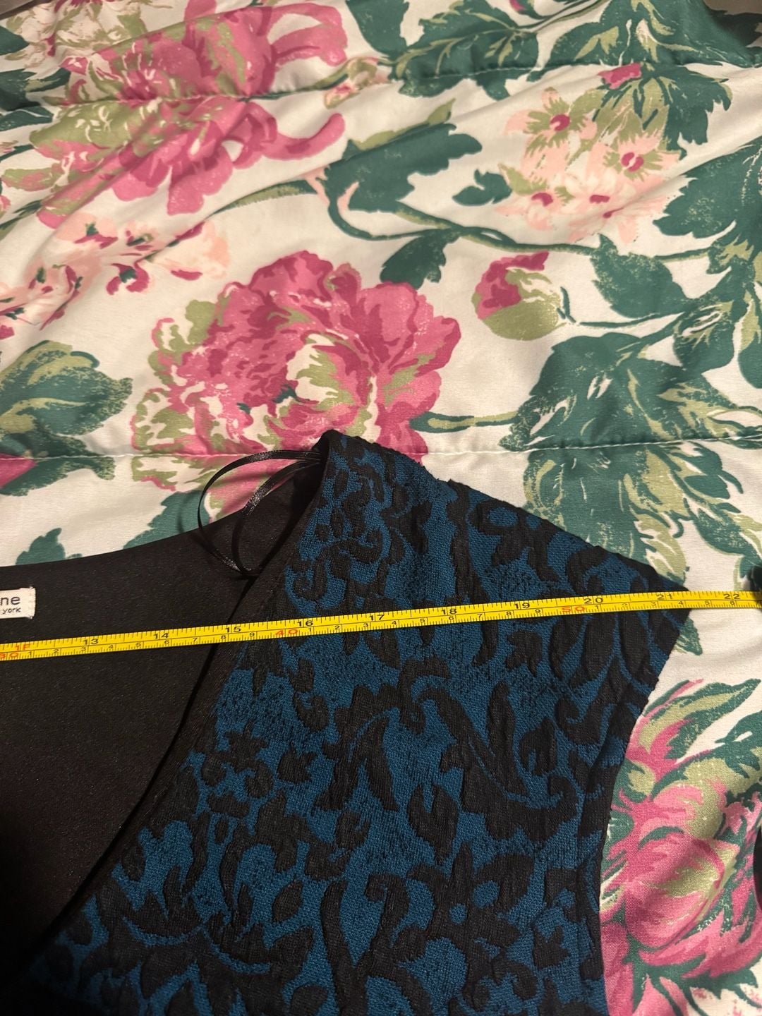 Studio One New York Sleeveless Damask Lace Hem Dress Size 18W 5