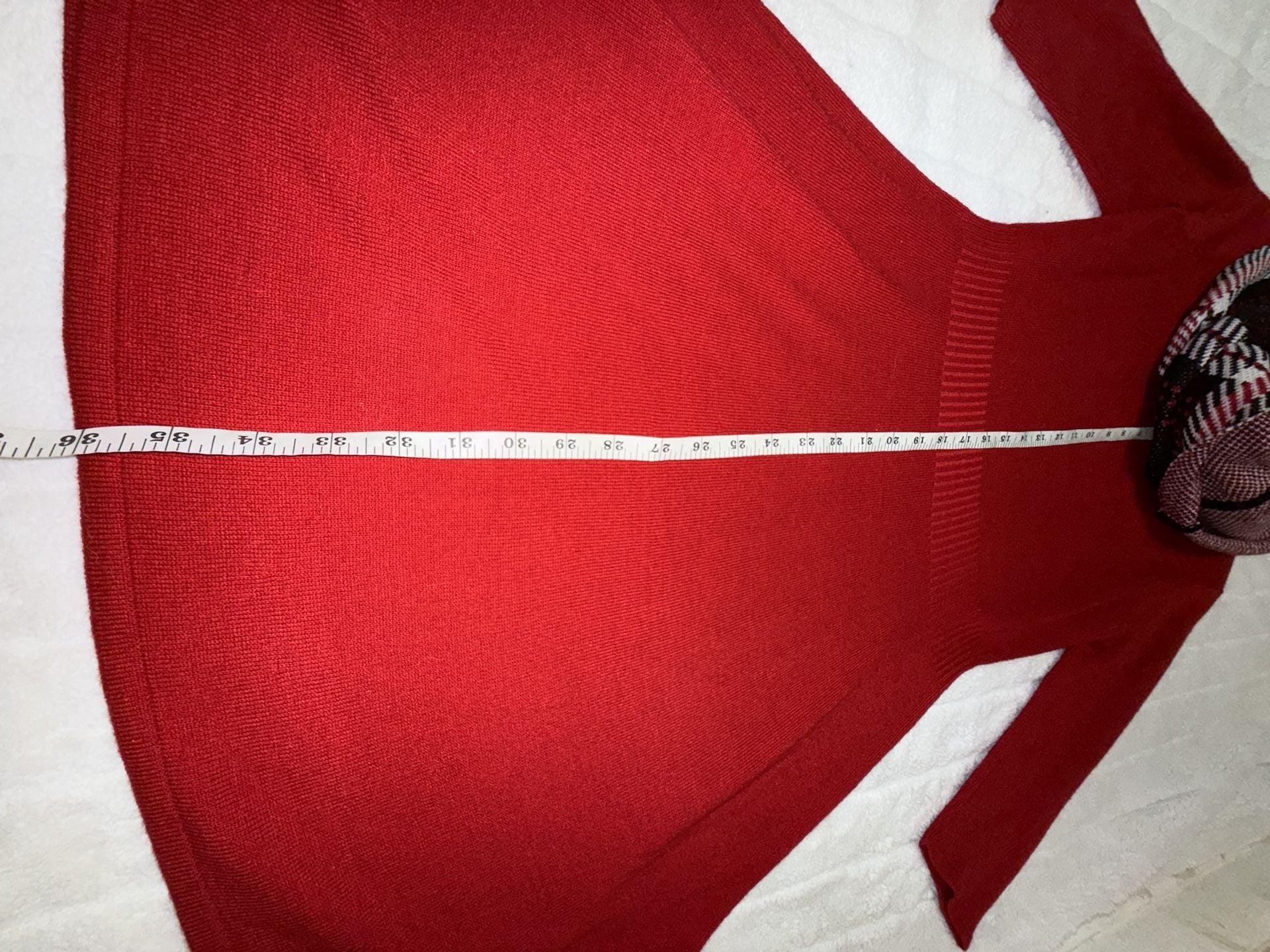 by&by Women's Red Knit Sweater Dress Size L 4