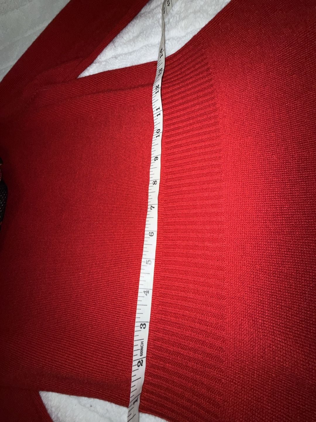by&by Women's Red Knit Sweater Dress Size L 5