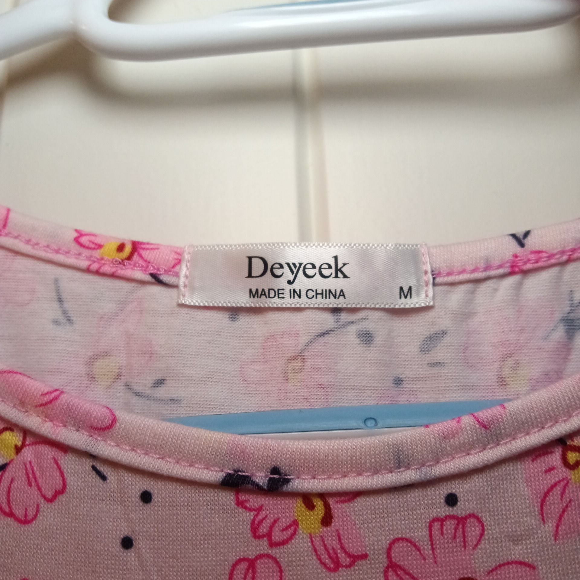 Deyeek Women's Floral Print Nightgown Size M 5