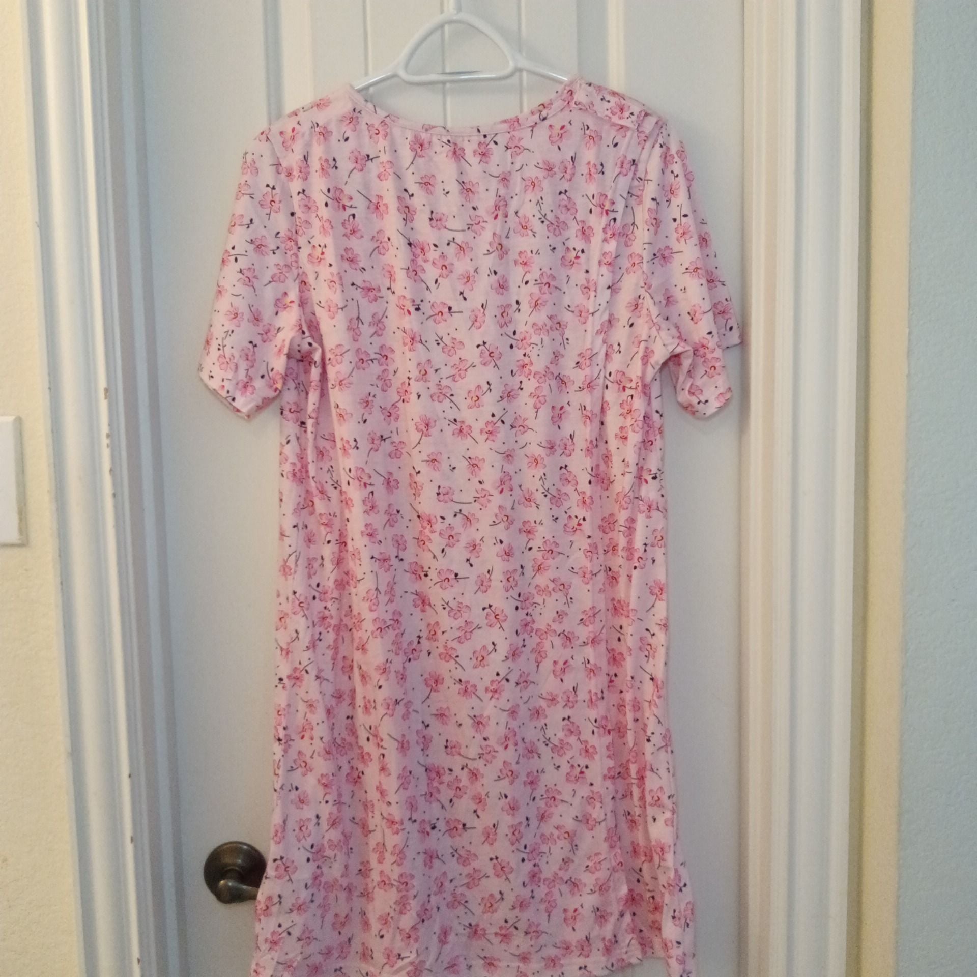 Deyeek Women's Floral Print Nightgown Size M 6