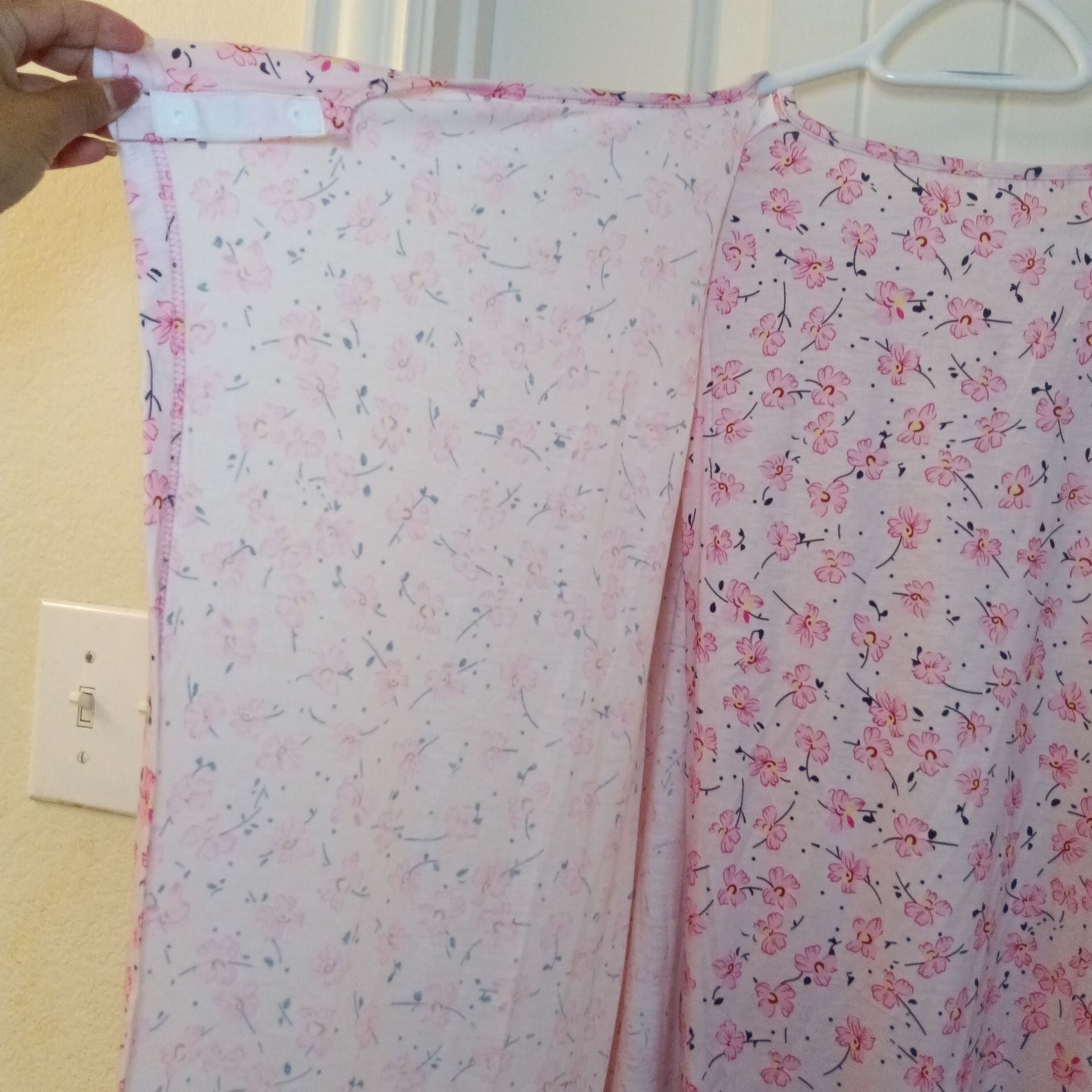 Deyeek Women's Floral Print Nightgown Size M 8