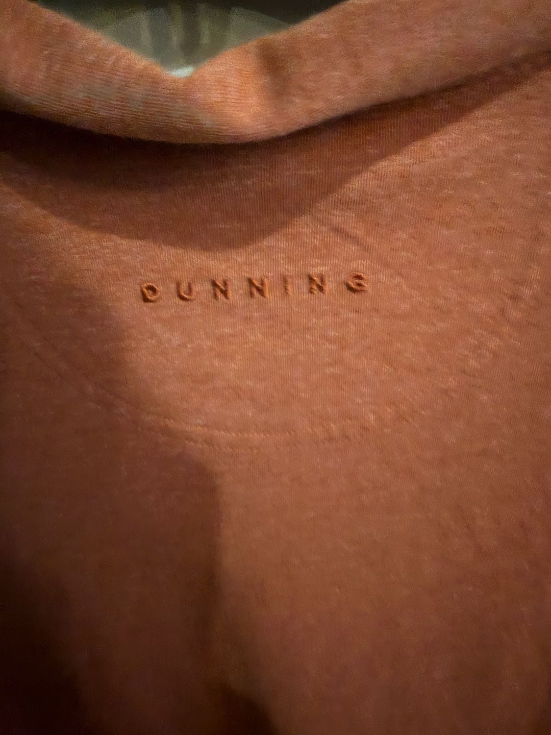 Dunning Golf Men's Orange Polo Shirt Size L 4