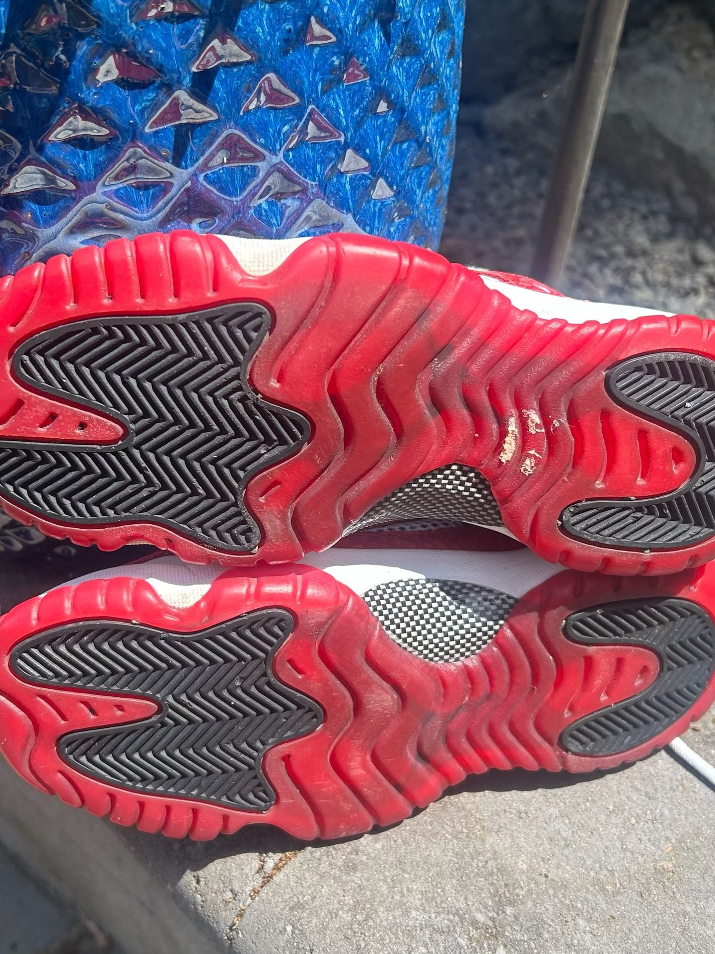 Nike Air Jordan 11 Retro Low IE Fire Red 919713-101 Size 6Y 2