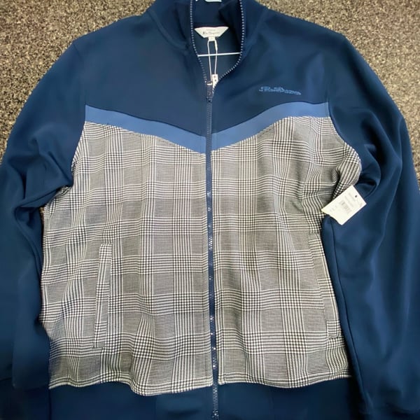 Ben Sherman BS41JK024 Navy Blazer Track Jacket Size L