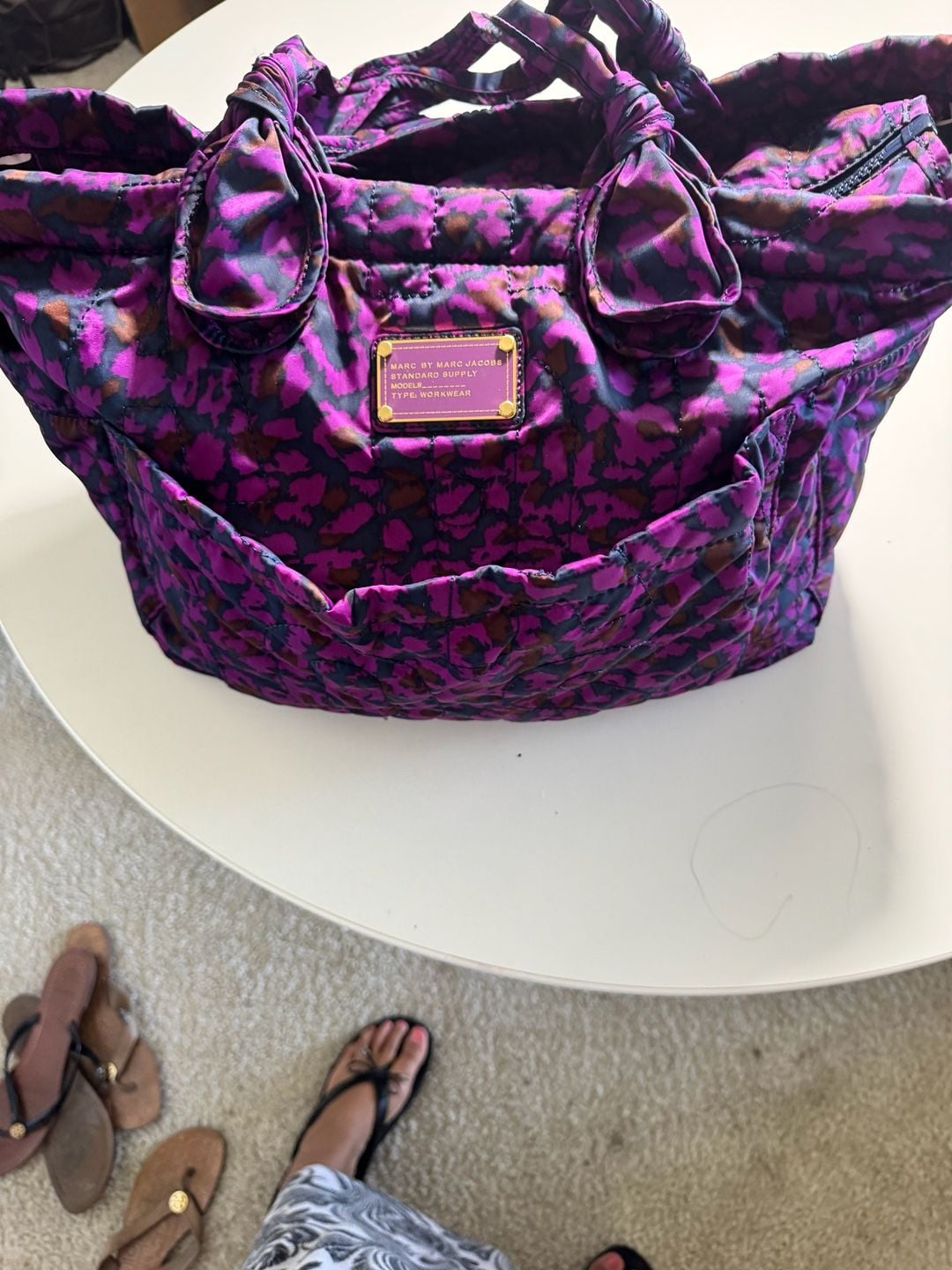 Marc by Marc Jacobs Standard Supply Quilted Diaper Bag + Changing Pad 9