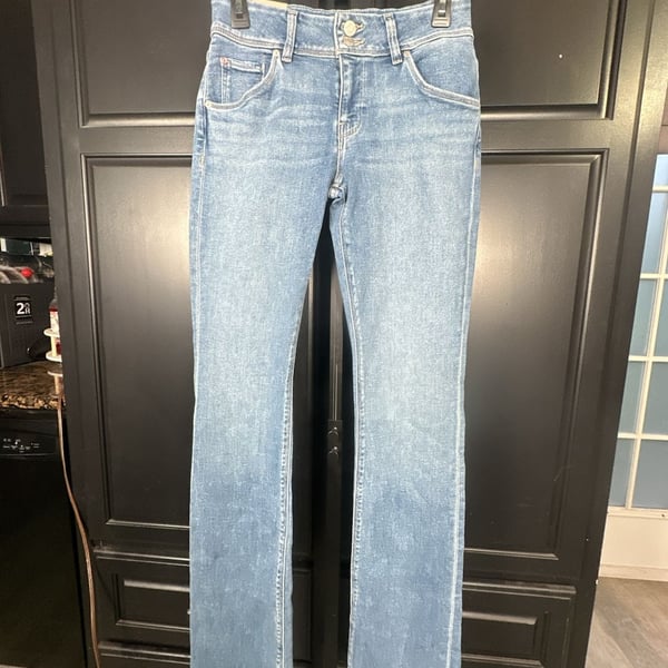 Hudson Beth Mid-Rise Baby Boot Jeans Size 28 #539