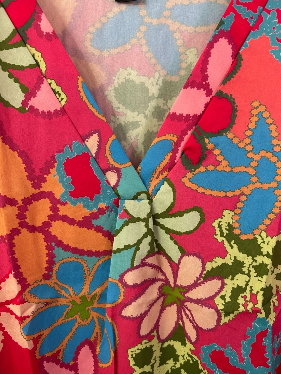Emery Rose Floral V-Neck Sleeveless Tank Top XL 4