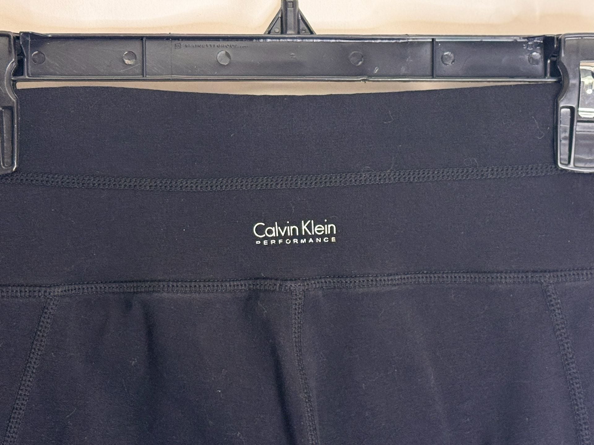 Calvin Klein Performance Black Crisscross Lace-Up Hem Leggings Size S y2k 6
