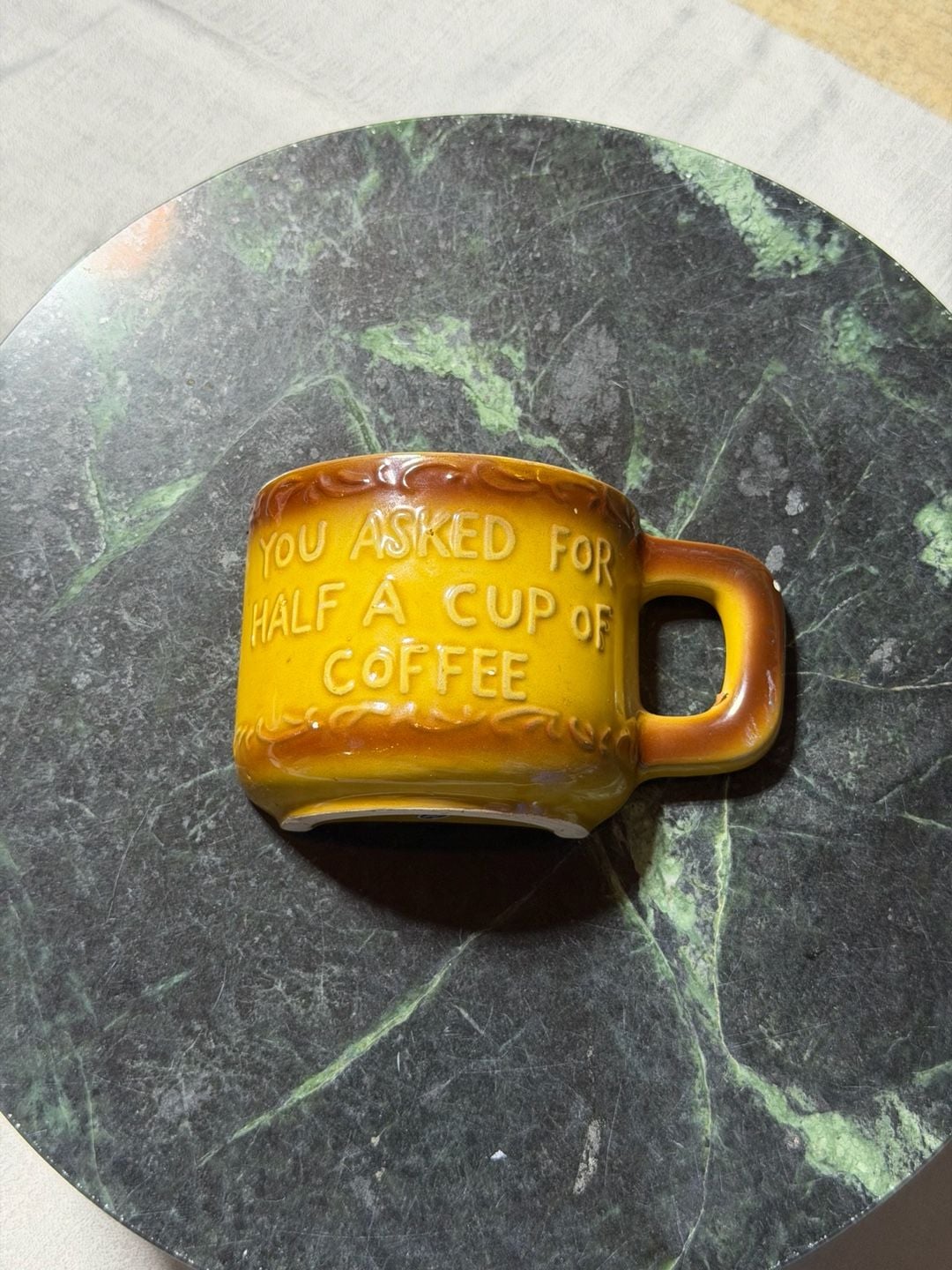 Vintage Half Cup of Coffee Space Needle Seattle Souvenir Mug 1