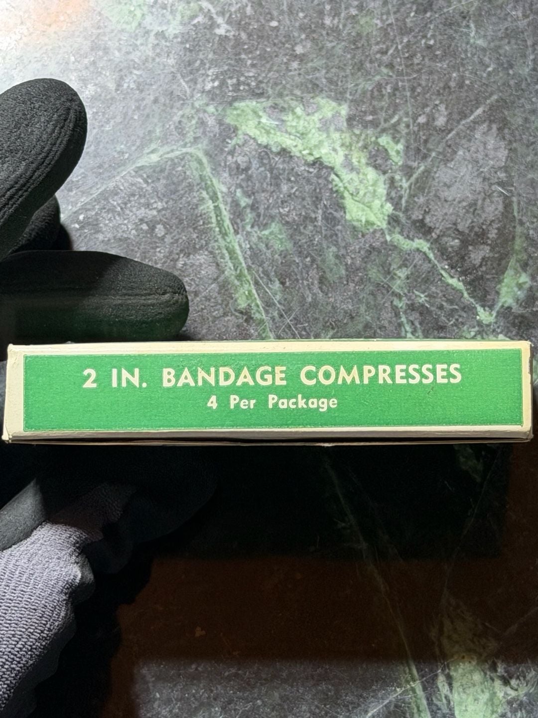 Vintage American National Red Cross 2 In. Bandage Compresses 4 Per Package 6