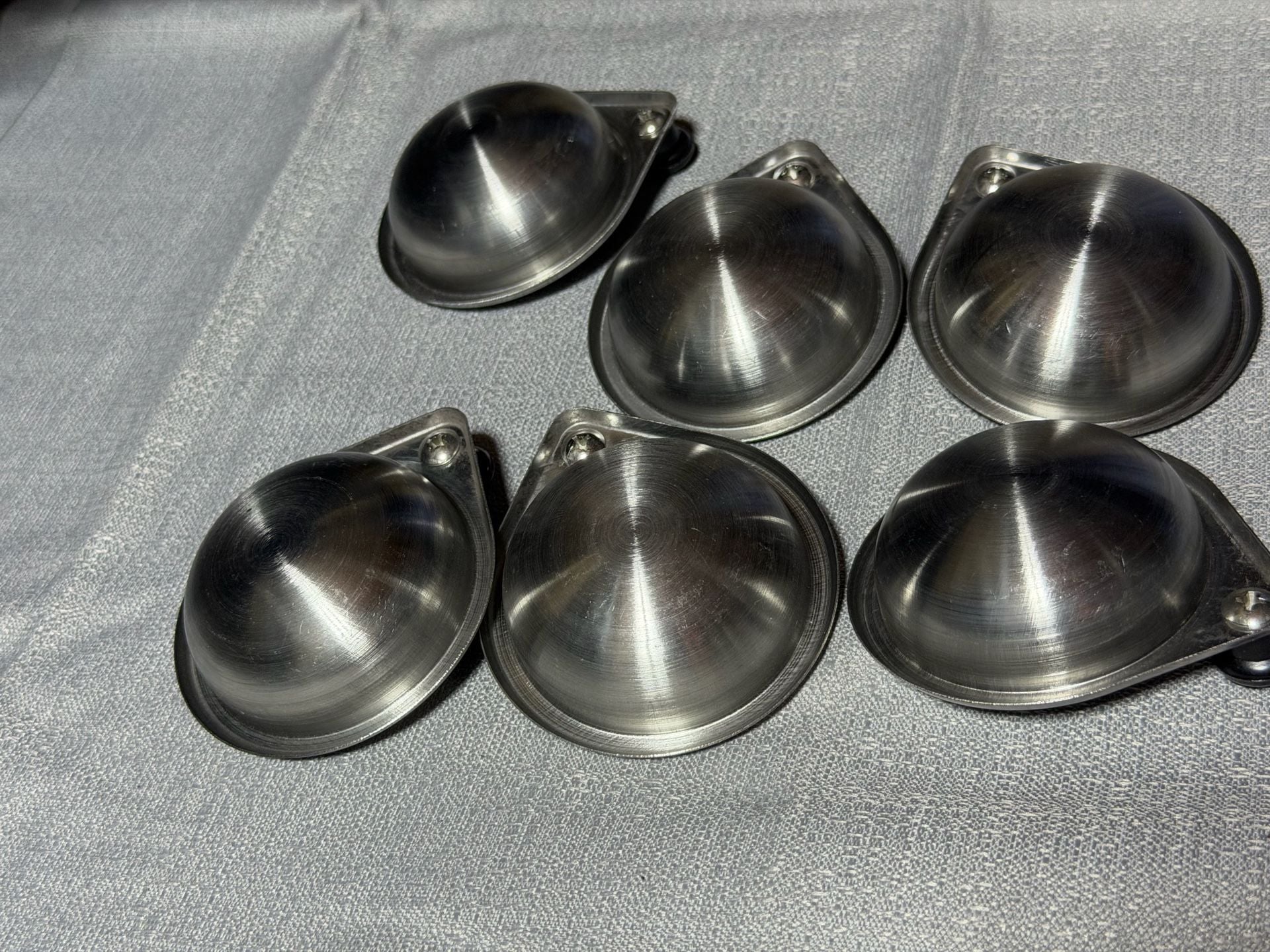 Elite 6-Cup Aluminum Egg Poacher Insert Set 7