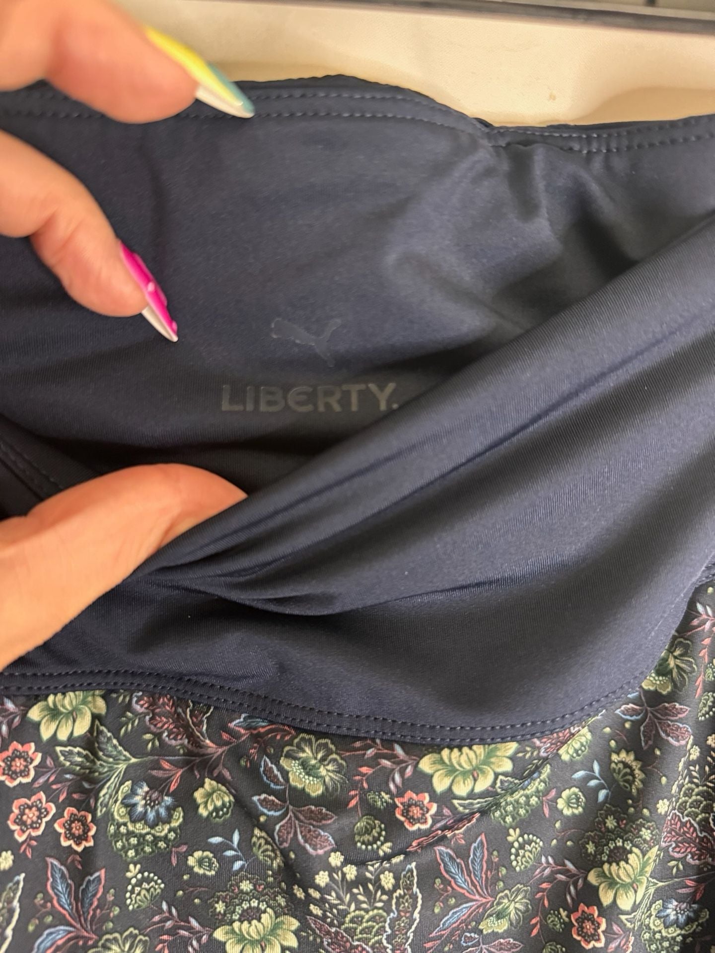 Puma x Liberty Floral Athletic Skort Size M. Tennis. Pickleball. Golf. 9