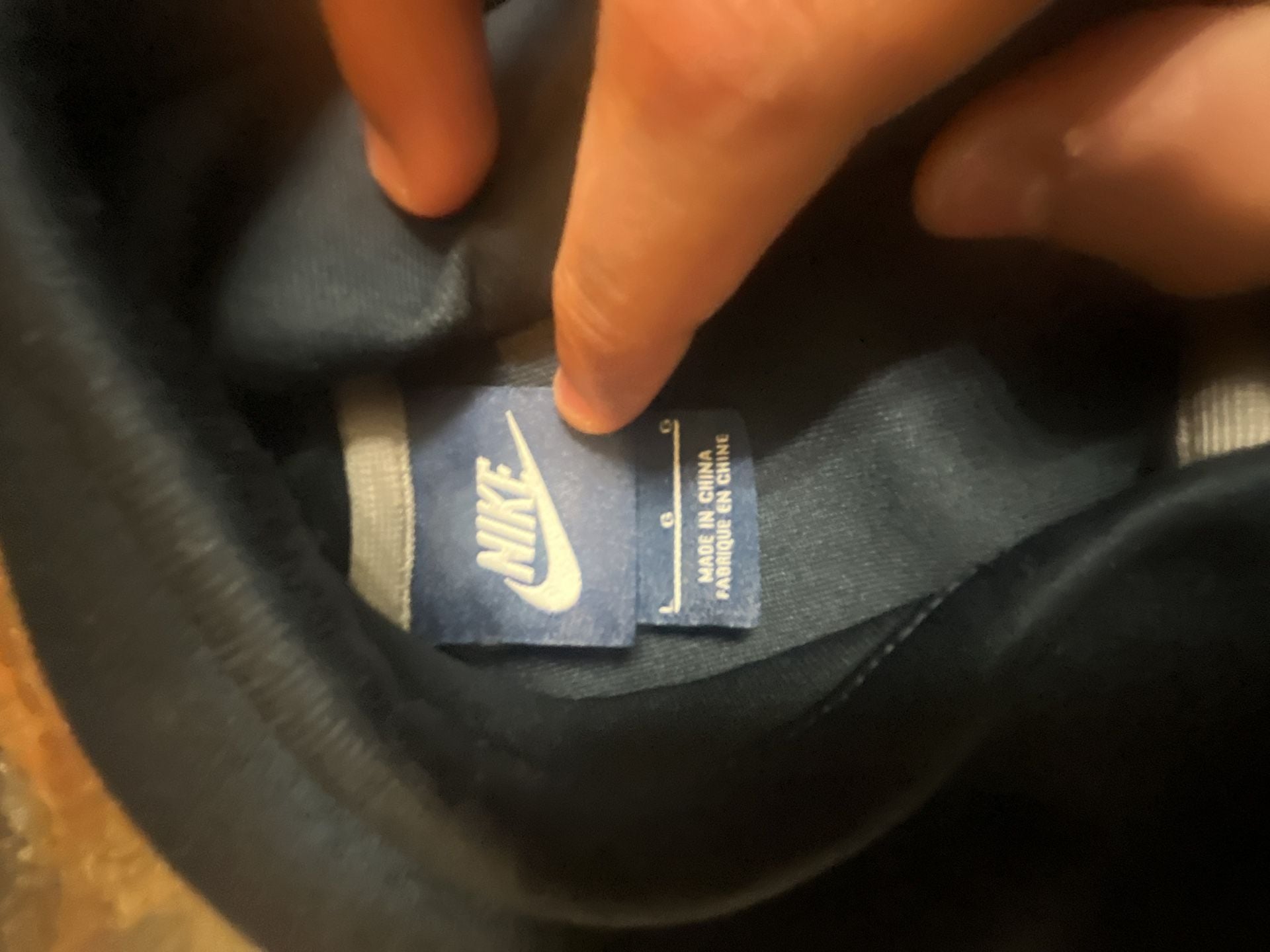 Nike Sportswear Chevron Track Jacket Navy Blue Size Large 6