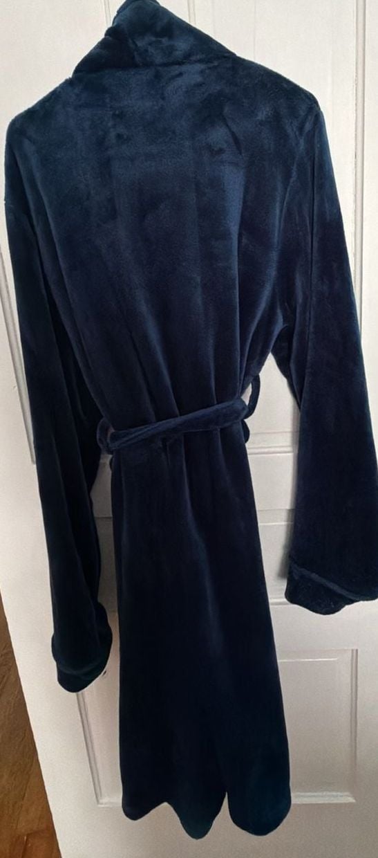 The Northwest Company Denver Broncos Plush Bathrobe Size L/XL 3