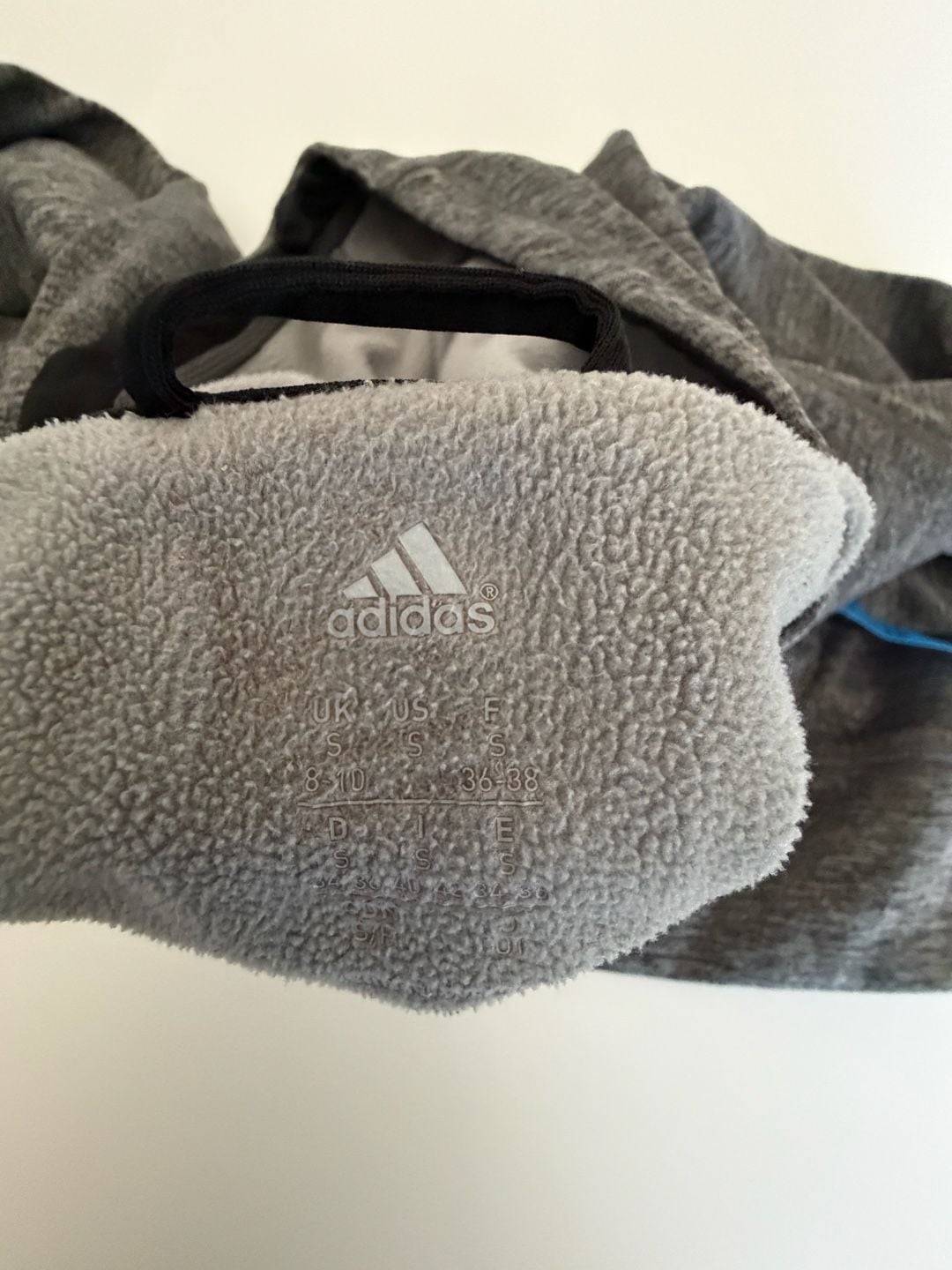 Adidas Climawarm Hoodie Gray Heather Size S 9