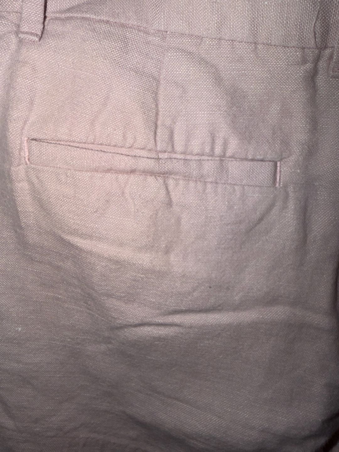 Gap Women's Size 4 Pink Linen Cotton Blend Casual Shorts 8