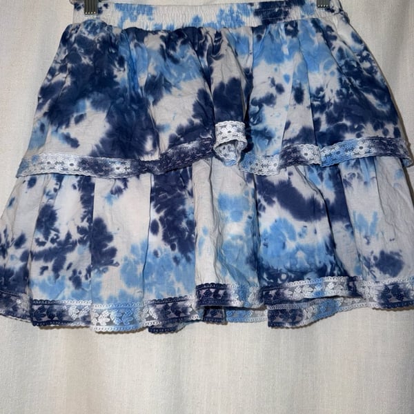 Limited Too Girls Tie-Dye Tiered Skort Size XL (16/18)