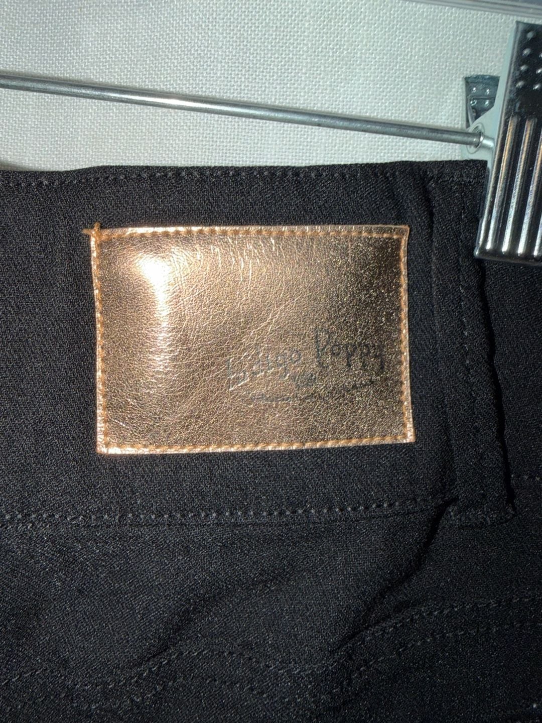 Indigo Poppy Black High-Waisted Shorts Size 6 7