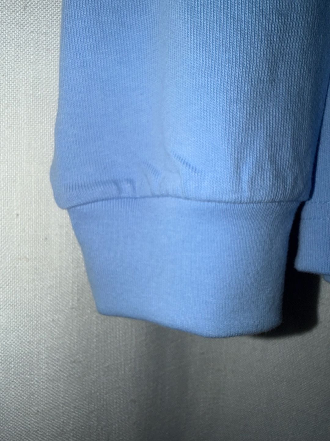 Gap Long Sleeve Pocket T-Shirt Light Blue XL 4