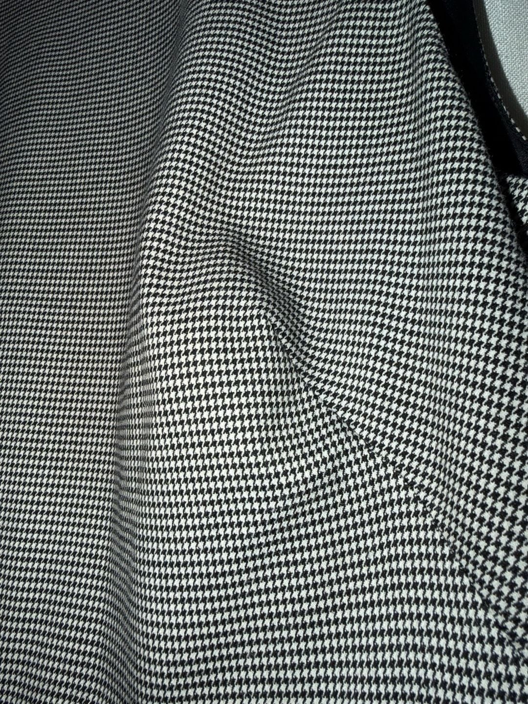 Nine West Size 12 Houndstooth Peplum Sleeveless Top 3