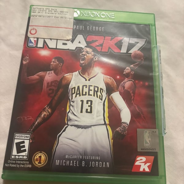 NBA 2K17 Standard Edition - Xbox One (untested)