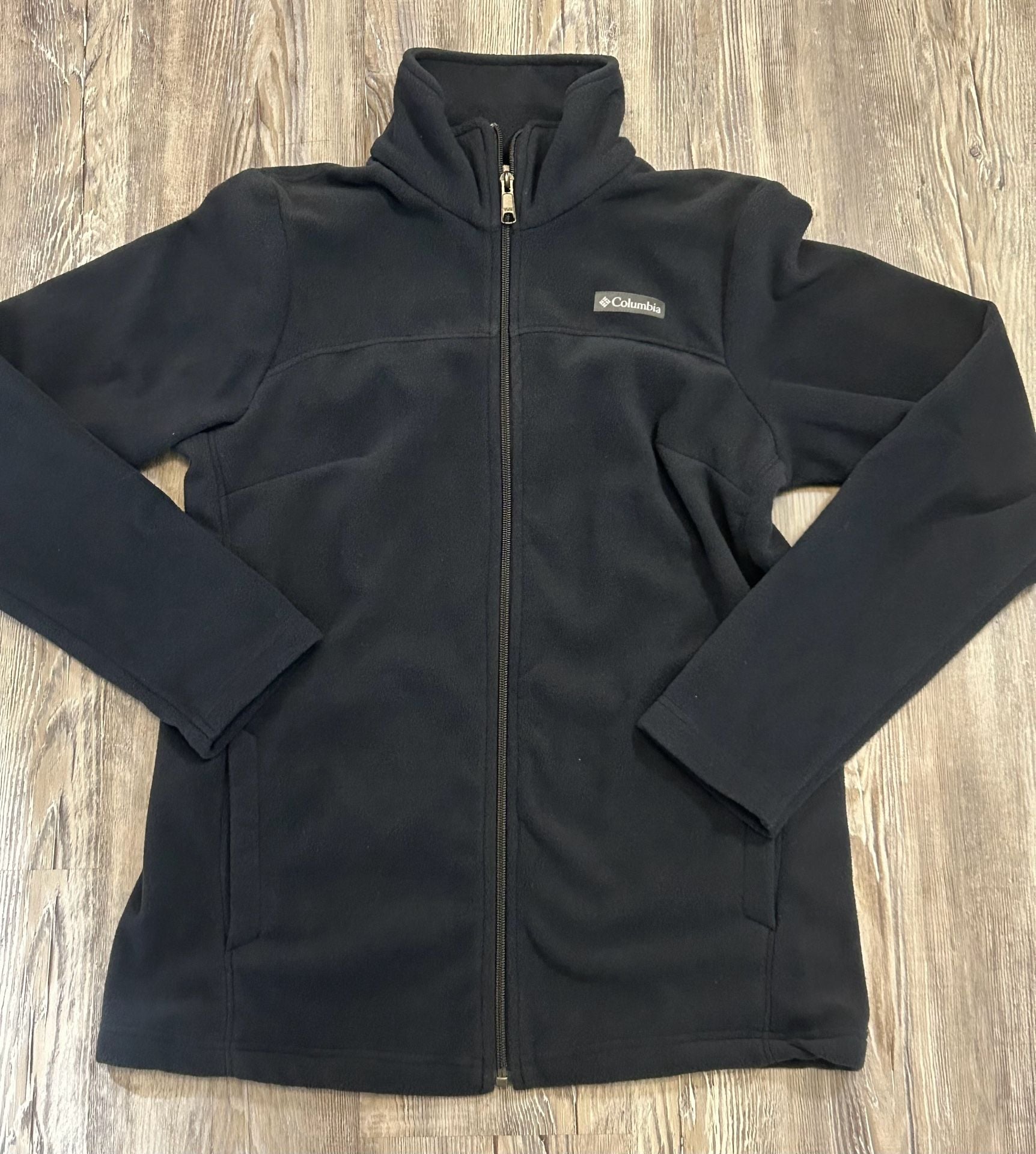 Columbia Sportswear Company Full Zip Fleece Jacket Black Size M 2