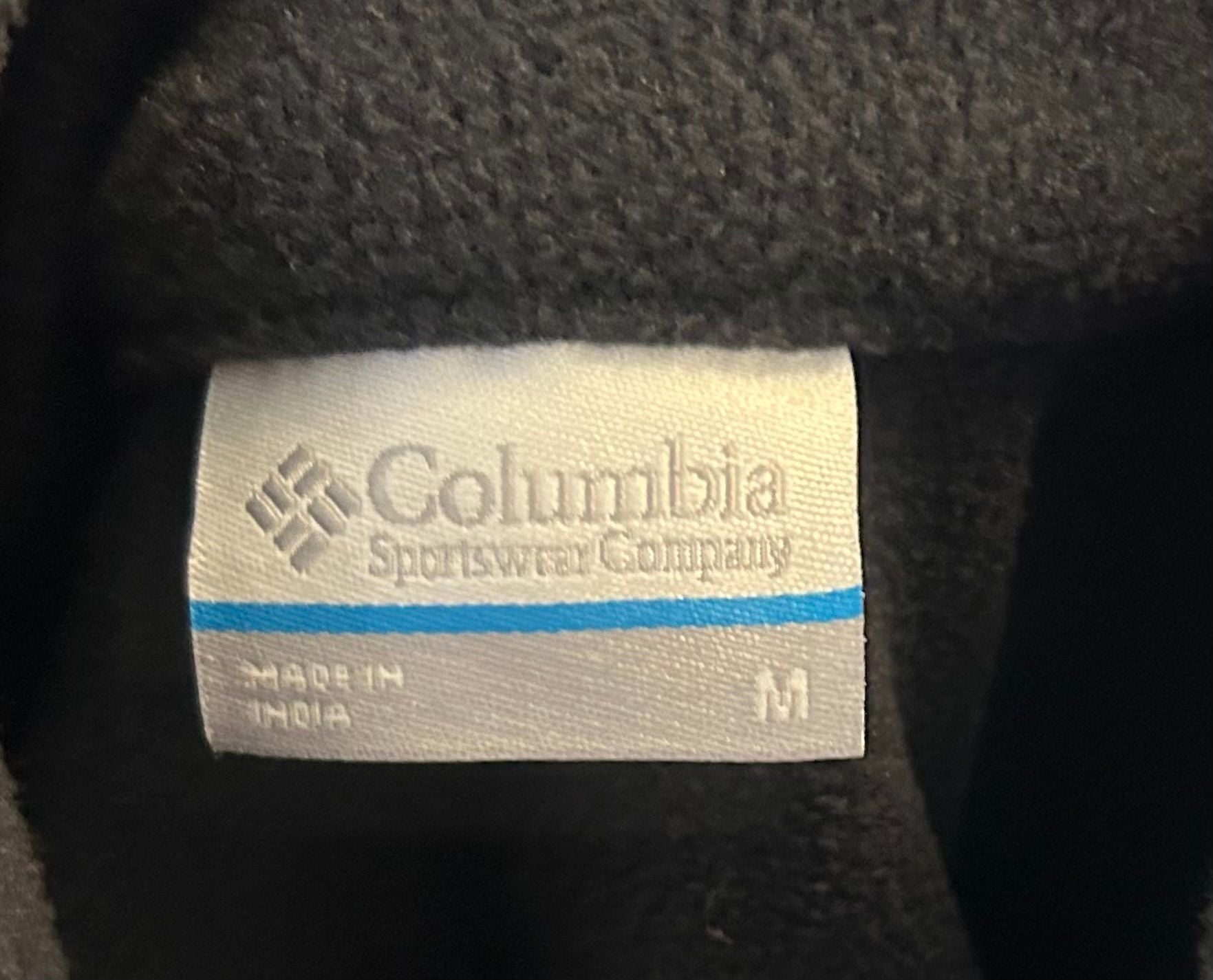 Columbia Sportswear Company Full Zip Fleece Jacket Black Size M 6