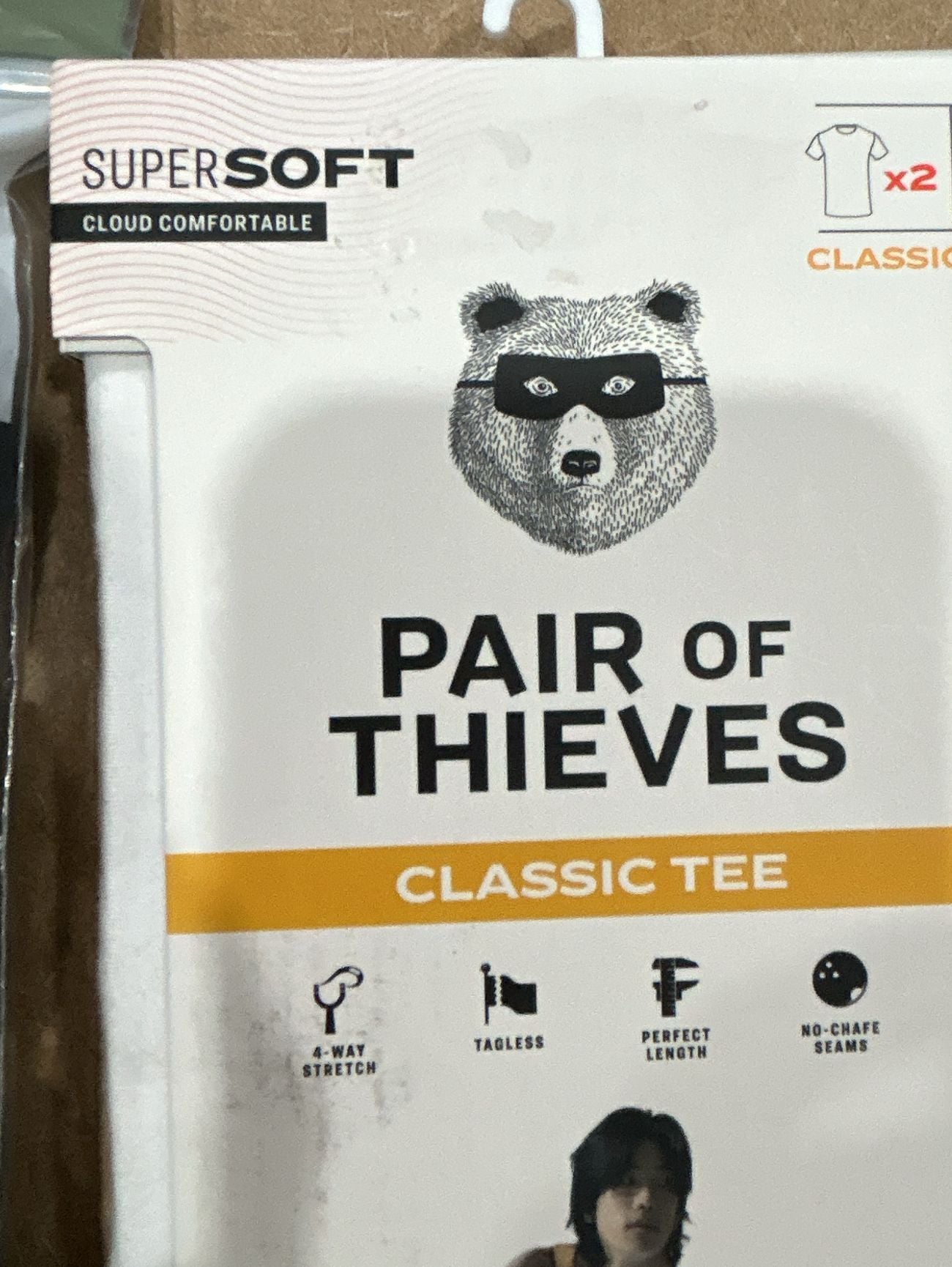 Goodfellow & Co Classic Knit Boxers Size S (28/30) and Pair of Thieves Classic Tee Size S 7