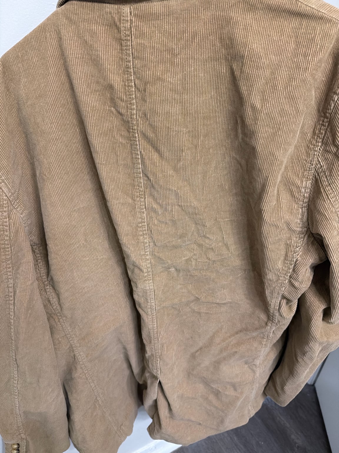 J.Crew Men’s XL Tan Corduroy Blazer Sport Coat Jacket Preppy Casual 13