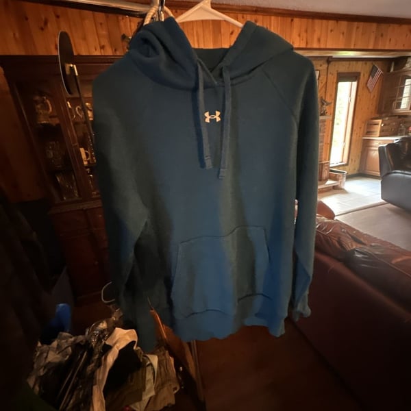 Women's Under Armour Teal Pullover Hoodie