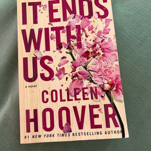 It Ends with Us by Colleen Hoover (Signed Paperback first edition)