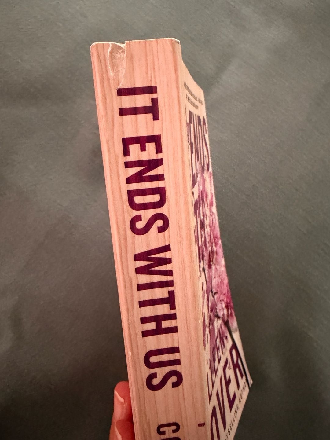 It Ends with Us by Colleen Hoover (Signed Paperback first edition) 2