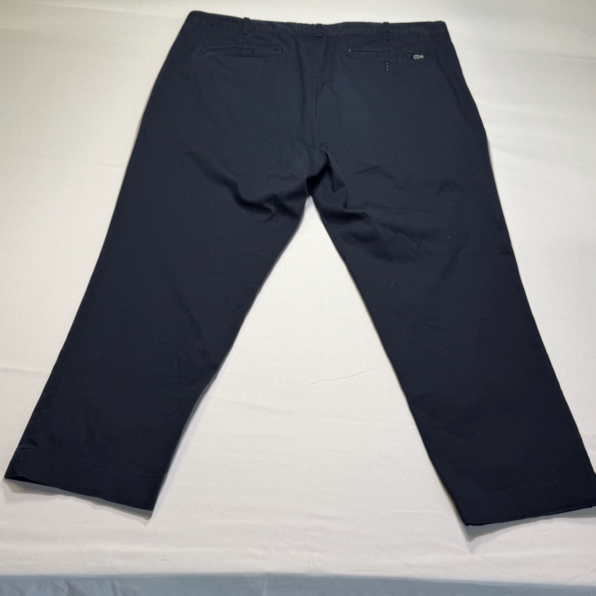 Lacoste Slim Fit Chino Pants Navy Blue US 38x30 8