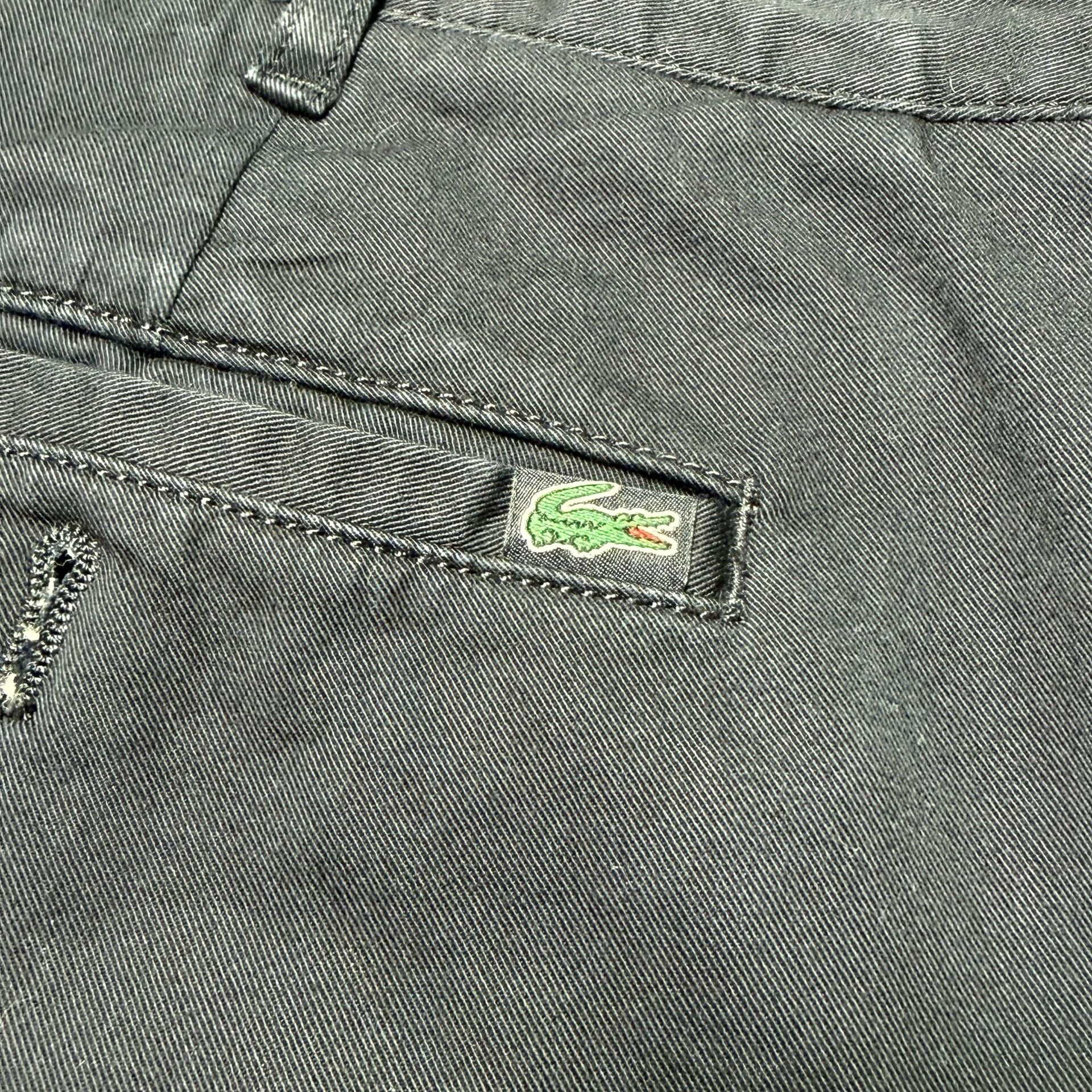 Lacoste Slim Fit Chino Pants Navy Blue US 38x30 9