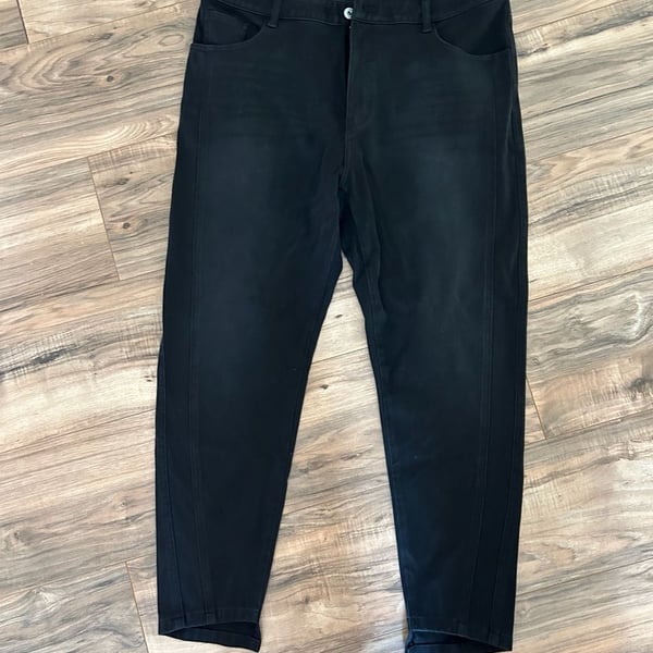 Halara Black Denim Pants Size XL Regular