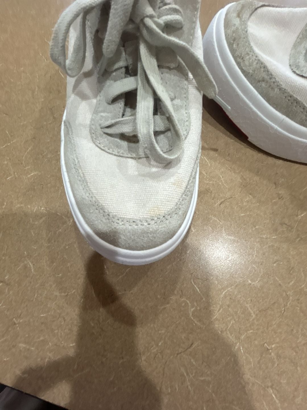 Kizik Hands-Free Sneakers Men's 6.5 / Women's 8 Off-White Canvas 9