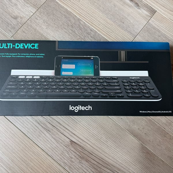 Brand New Logitech K780 Multi-Device Wireless Keyboard Bluetooth Full Size