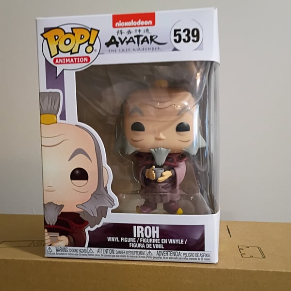 Funko Pop! Animation Avatar: The Last Airbender Iroh #539 Vinyl Figure