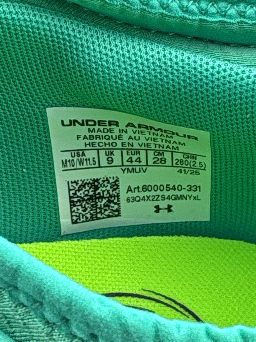 Under Armour Magnetico Select FG Soccer Cleats Size 10 8