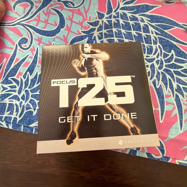Beachbody Focus T25 Workout DVD Program Base Kit