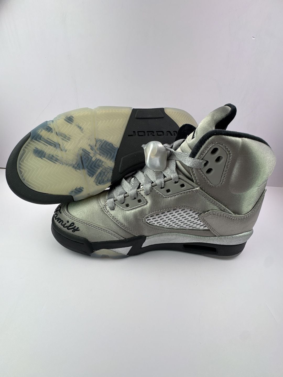 Air Jordan 5 Retro 'Wings' 10th Anniversary IO2038-001 Wmns Size 5 9