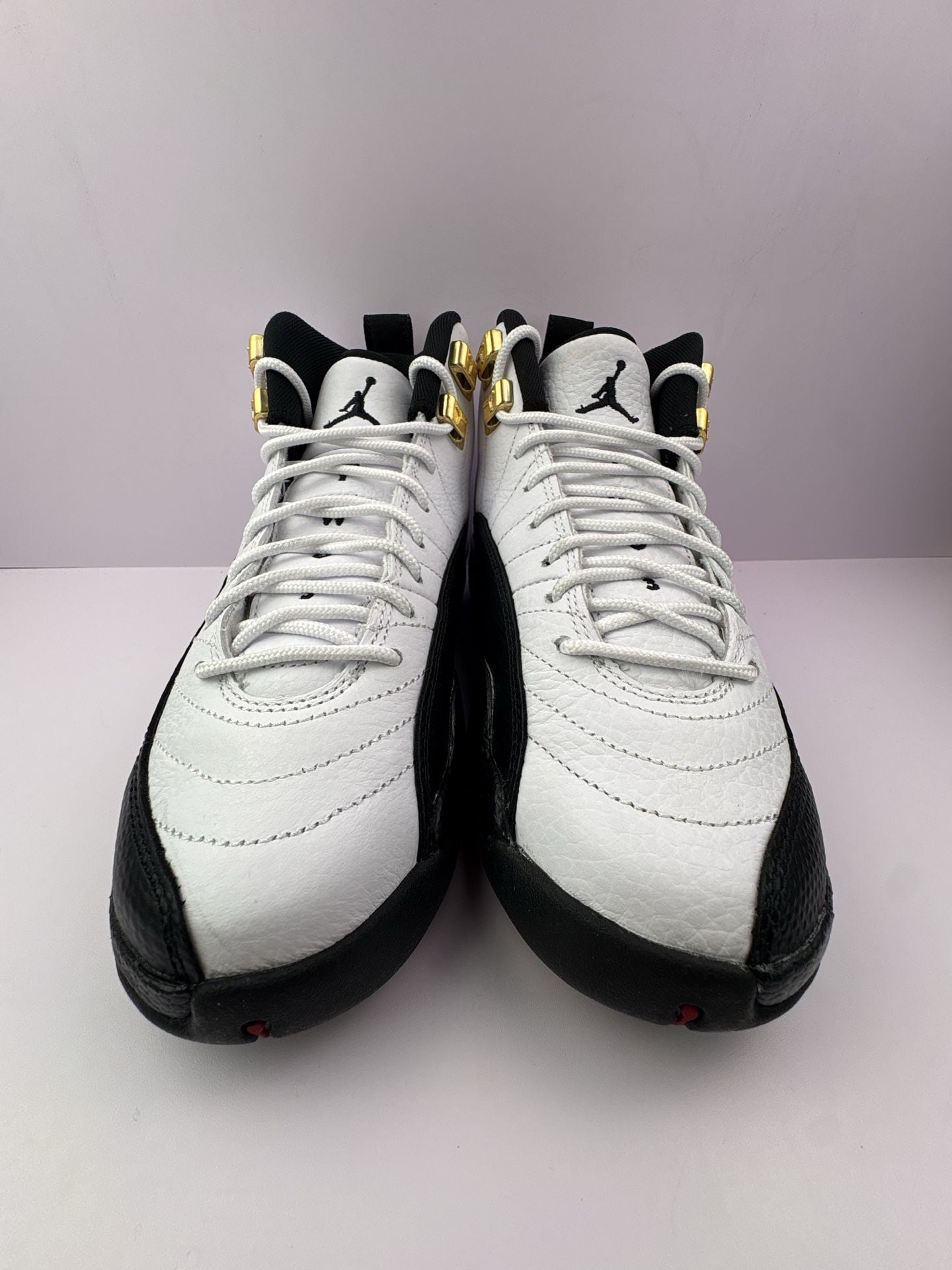 Jordan 12 Retro GS White / Black Taxi – size 3.5Y 5